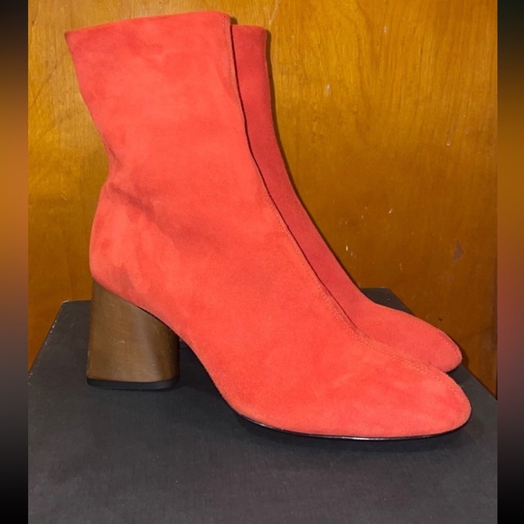 Fiery Red Rag And Bone boots size 36/ 6US